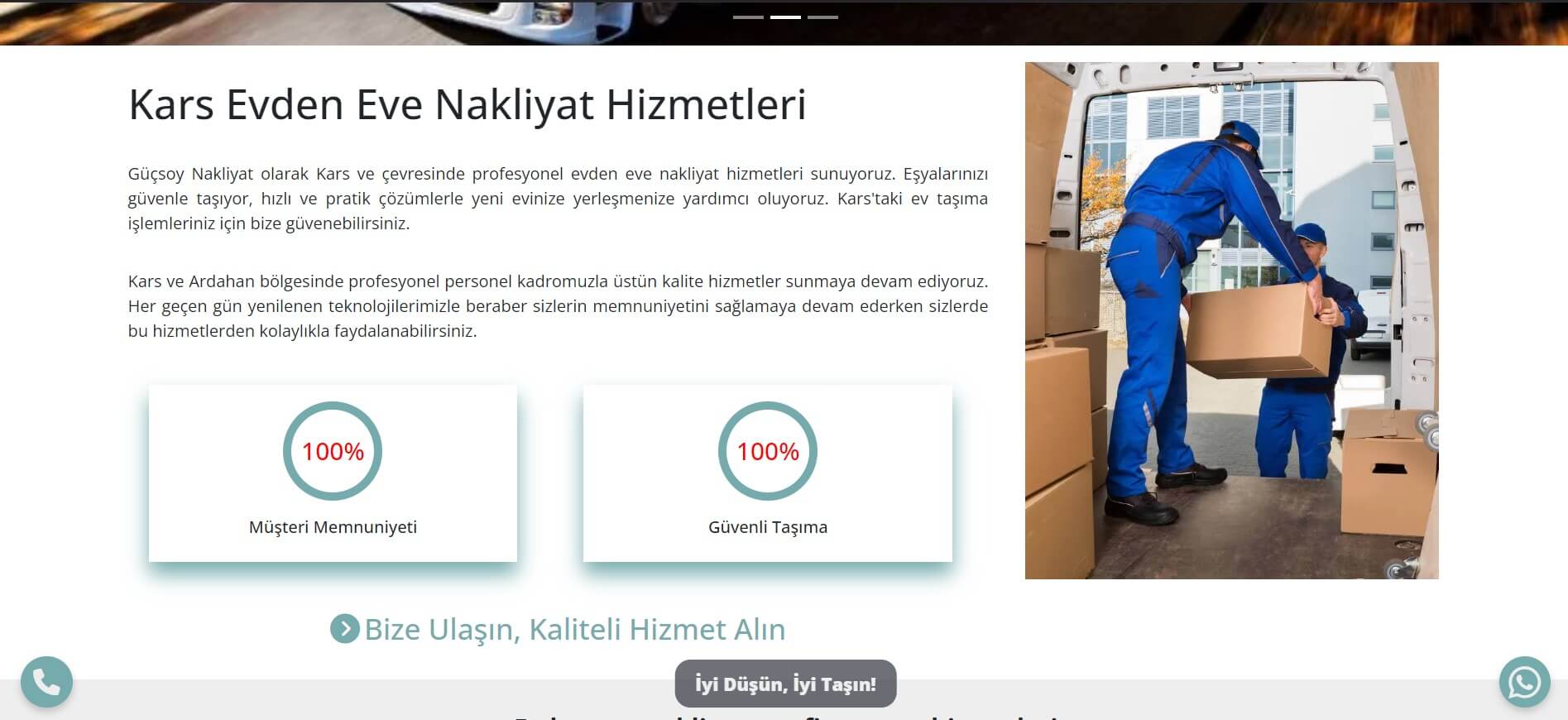 Utku YURT | Nakliyat Web Sitesi SEO Uyumlu Web Site Bootstrap CSS HTML